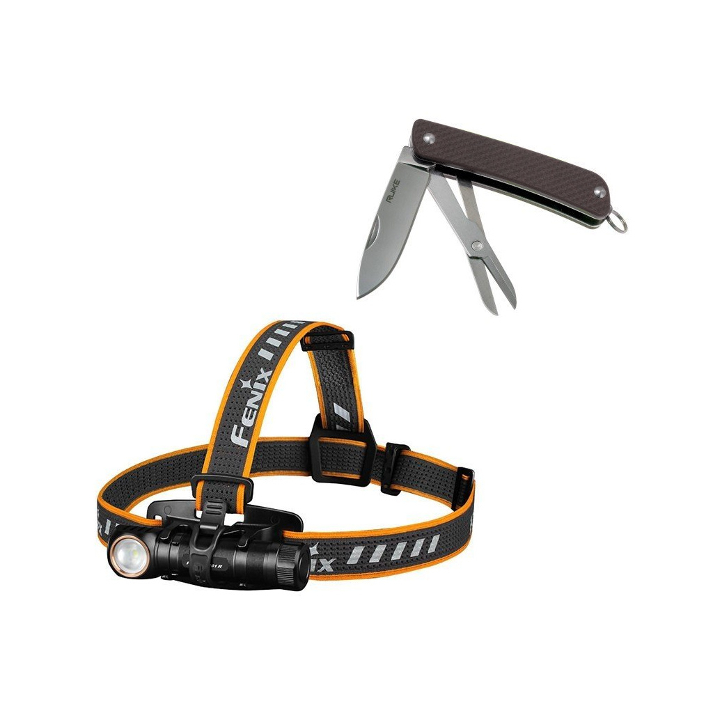 

Фонарь Fenix HM61R + Нож Ruike S22 Brown (HM61RS22br)