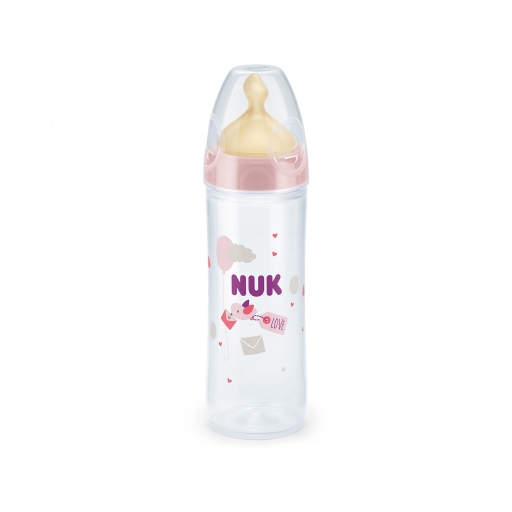 

Бутылочка для кормления Nuk First Choice New Classic Birds с латексной соской р 2, 250 м (3954106)