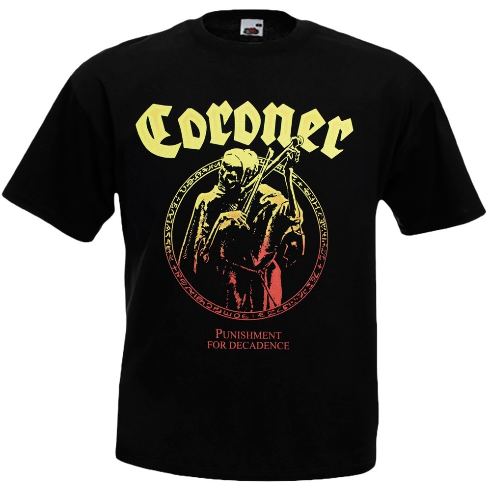 

Футболка Talisman CORONER Punishment For Decadence Черный, Футболка Talisman CORONER Punishment For Decadence Черный XL