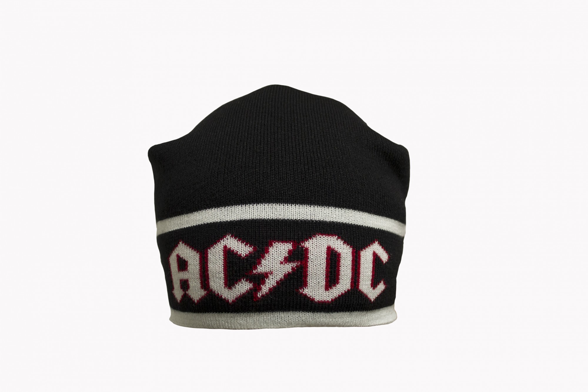 

Шапка с жаккардовым узором Talisman AC/DC Logo Черный