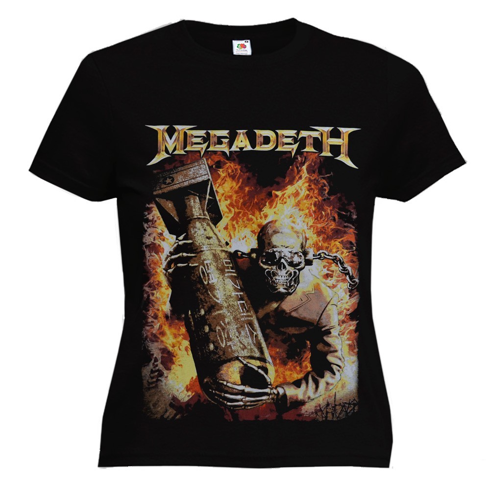 

Футболка женская Talisman MEGADETH Arsenal of Megadeth Черный, Футболка женская Talisman MEGADETH Arsenal of Megadeth Черный XS