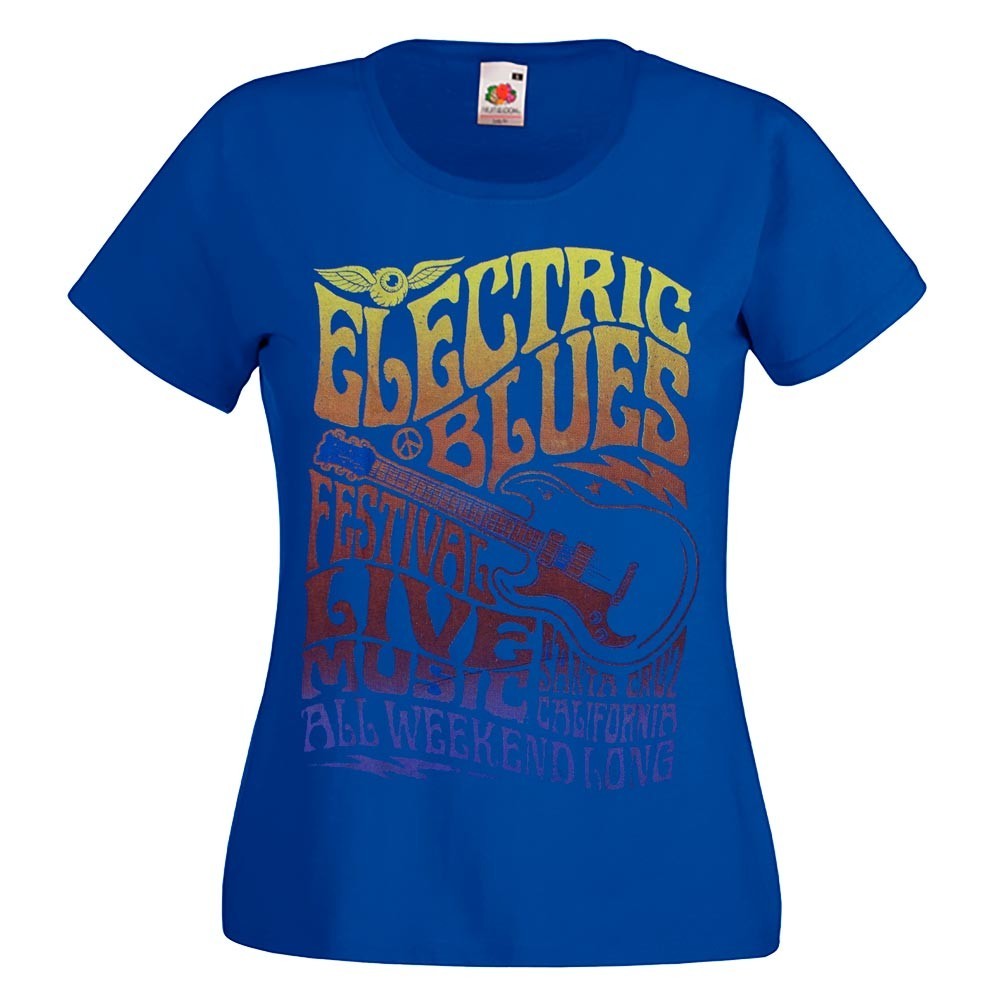 Футболка женская Talisman ELECTRIC BLUES Синий, Футболка женская Talisman ELECTRIC BLUES Синий S
