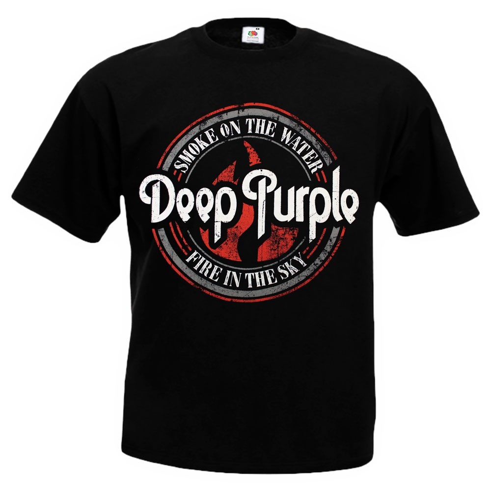 

Футболка Talisman DEEP PURPLE Smoke On The Water Черный, Футболка Talisman DEEP PURPLE Smoke On The Water Черный S