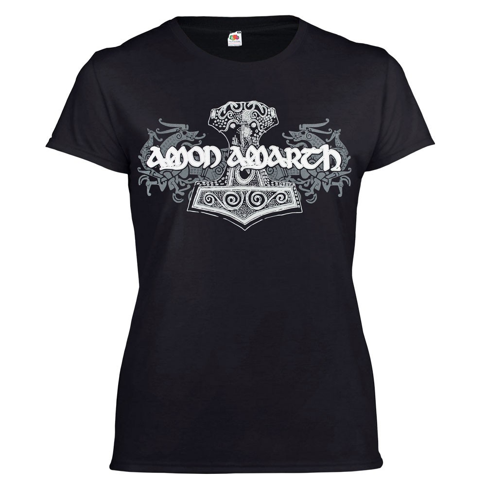 

Футболка женская Talisman AMON AMARTH Thors Hammer Черный, Футболка женская Talisman AMON AMARTH Thors Hammer Черный M