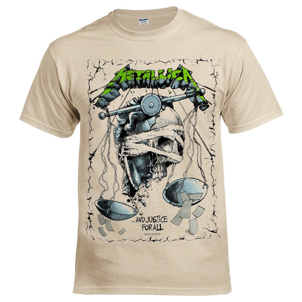 

Футболка Talisman METALLICA And Justice For All Skull Бежевый, Футболка Talisman METALLICA And Justice For All Skull Бежевый XL