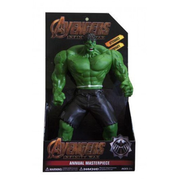 

Игровая фигурка героя «Халк» интерактивная говорящая Avengers ZHA, 33 см