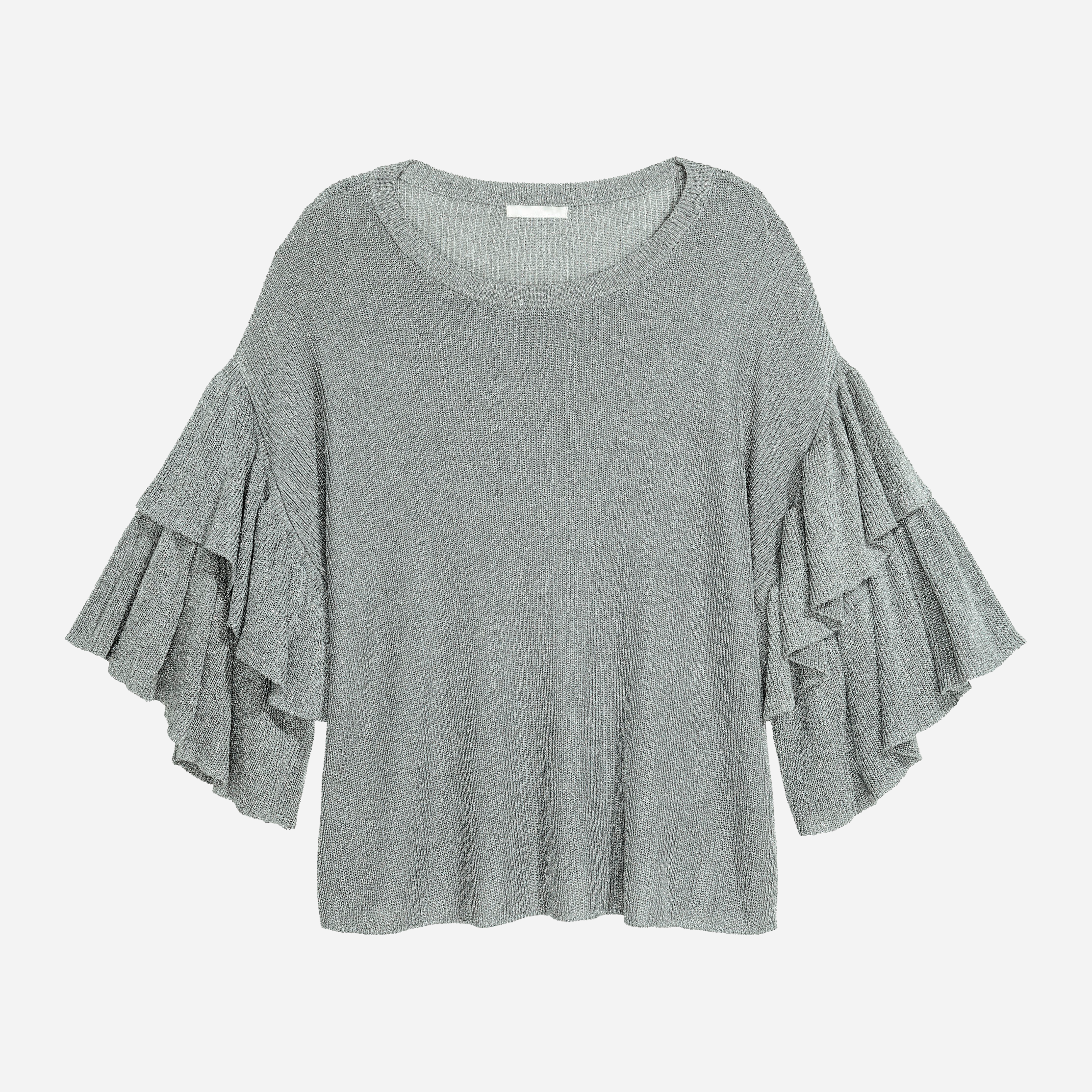 

Джемпер H&M 0576396-6  Серый (СА2000001308646, Джемпер H&M 0576396-6 S Серый (СА2000001308646)