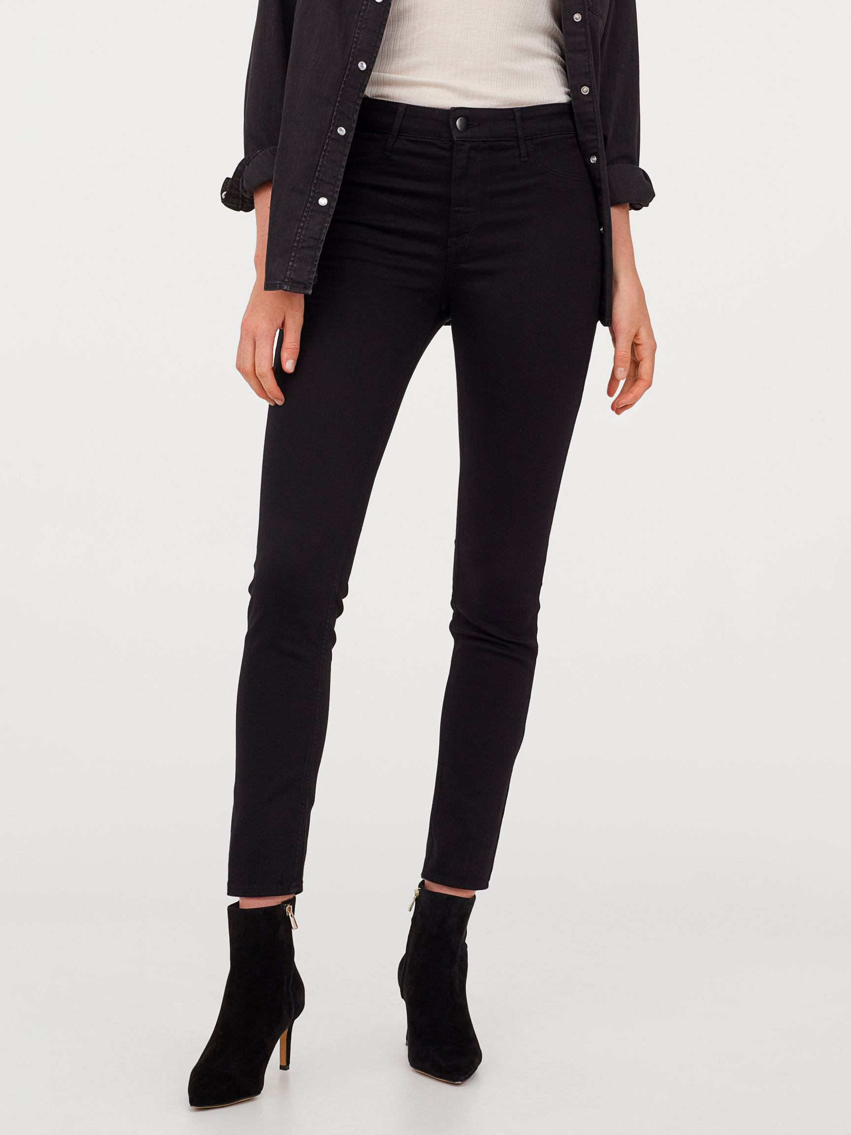 

Джинсы H&M 04-0399256-7  Черные (СА2000001716922, Джинсы H&M 04-0399256-7 30 Черные (СА2000001716922)