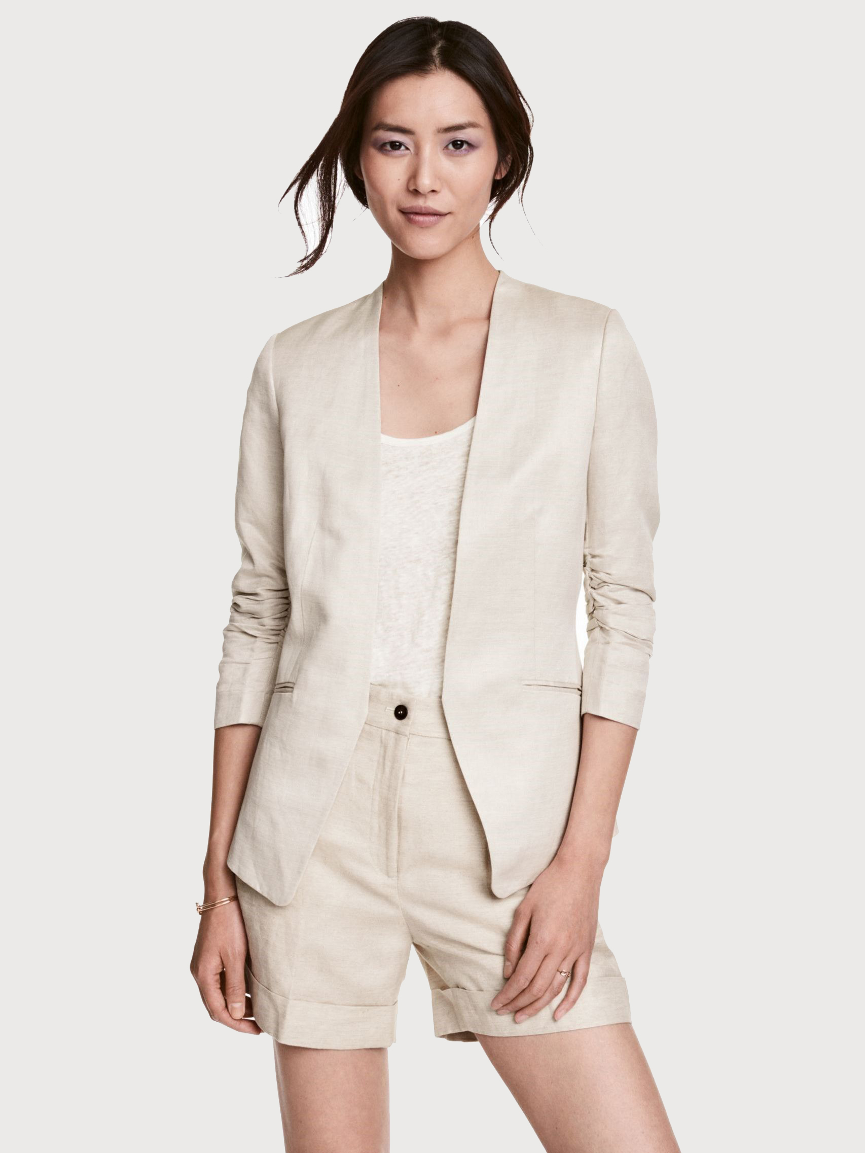 

Пиджак H&M 0459134-5  Светло-бежевый (СА2000001524824, Пиджак H&M 0459134-5 36 Светло-бежевый (СА2000001524824)