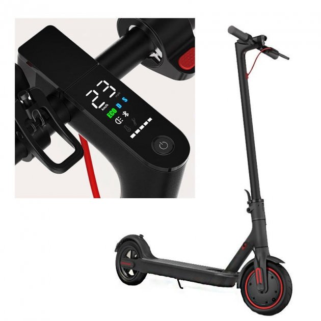

Электросамокат Xiaomi Mi Scooter PRO 2 600W 9.6Ah с APP (дисплей с индикатором заряда батареи) черный