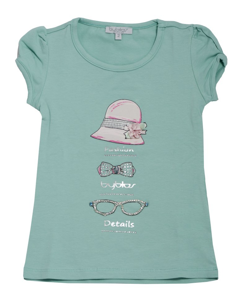 

Футболка Byblos BABY GIRL 110 см Бирюзовый BJ3421