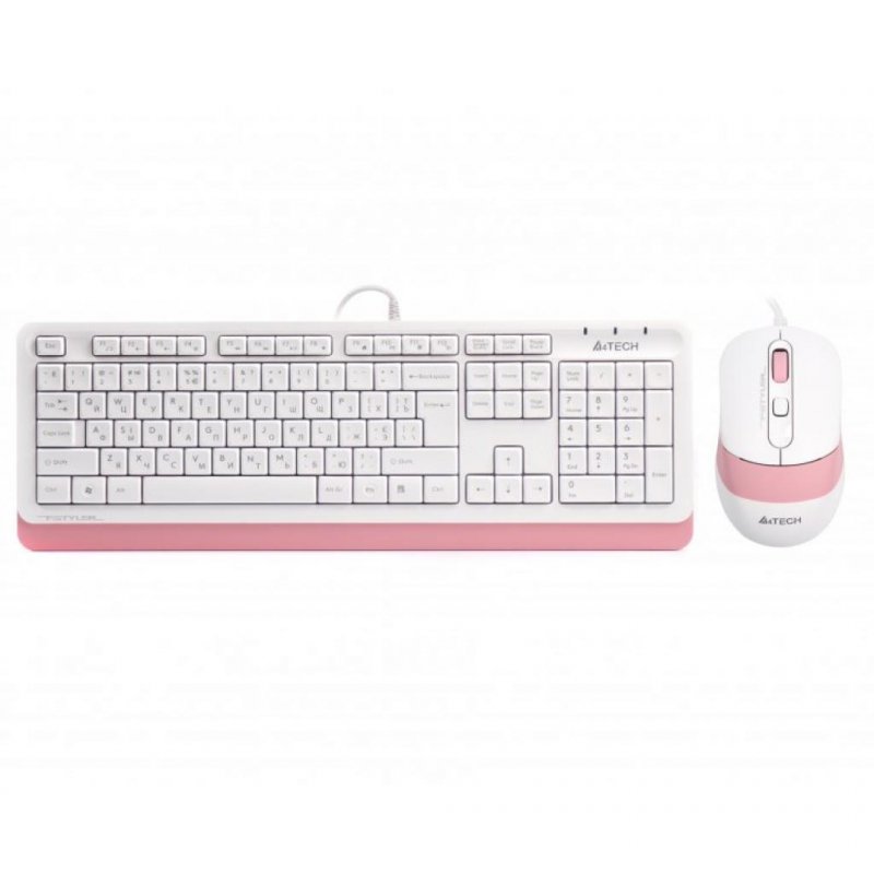 

Комплект A4Tech F1010 Pink