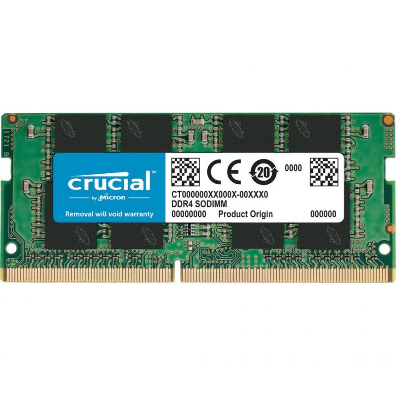 

Модуль памяти для ноутбука SoDIMM DDR4 16GB 2666 MHz AMD (CT16G4SFRA266)