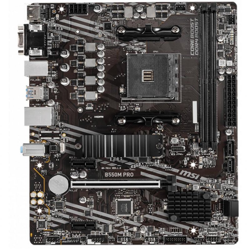 

Материнская плата MSI B550M PRO