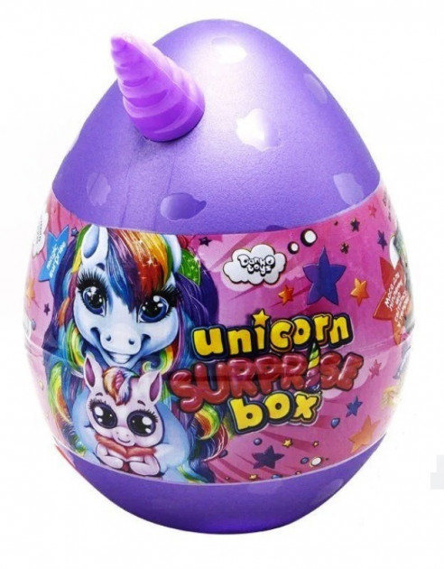 

Креативное творчество фиолетовое яйцо маленькое UNICORN Surprise BOX (262200101zas)
