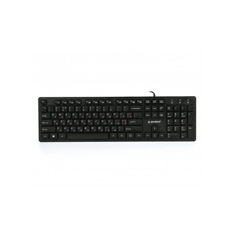 

Клавиатура Gembird KB-MCH-03-UA USB Black (KB-MCH-03-UA)