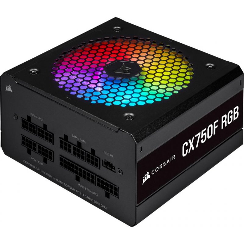 

Блок питания CORSAIR 750W CX750F RGB (CP-9020218-EU)