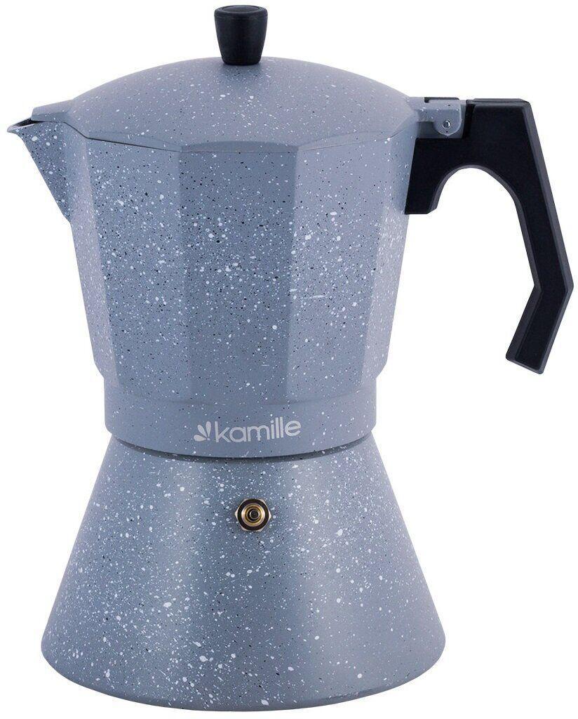 

Гейзерная кофеварка Kamille KM-2519GR 600 мл