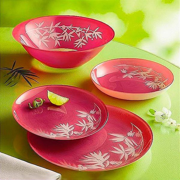 

Сервиз столовый Luminarc Darjeeling Pink F-2280 19 предметов