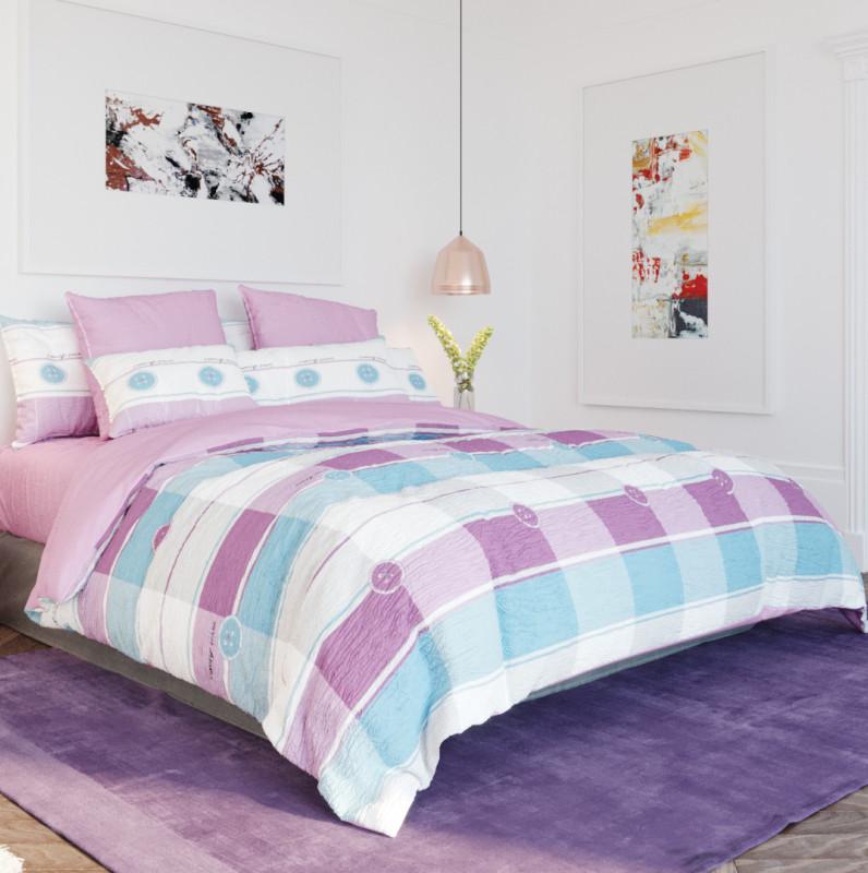 

Постельное белье полуторное ТЕП Sweet home 2-01077-09503 Washed cotton 215х150 см