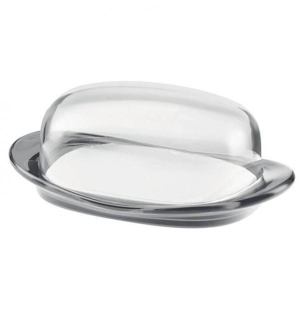 

Масленка Guzzini Feeling 22420000 7,5х20х12,3 см прозрачная