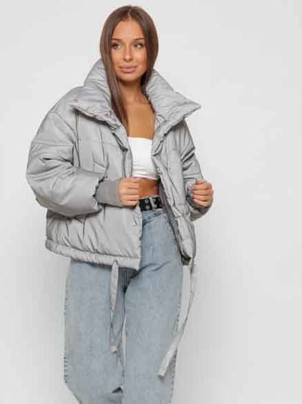

Куртка X-Woyz LS-8875-4  Серая, Куртка X-Woyz LS-8875-4 48 Серая