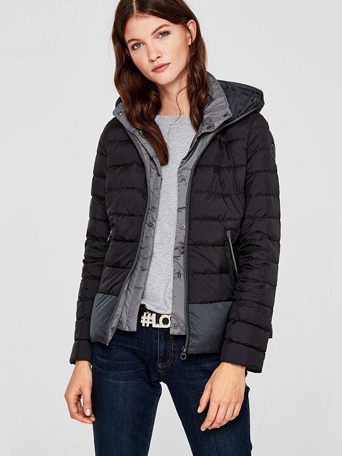 

Куртка s.Oliver 05.809.51.3690  Черная, Куртка s.Oliver 05.809.51.3690 40 Черная