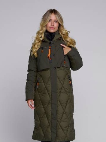 

Пальто-пуховик Milhan 2355  Хаки, Пальто-пуховик Milhan 2355 M Хаки