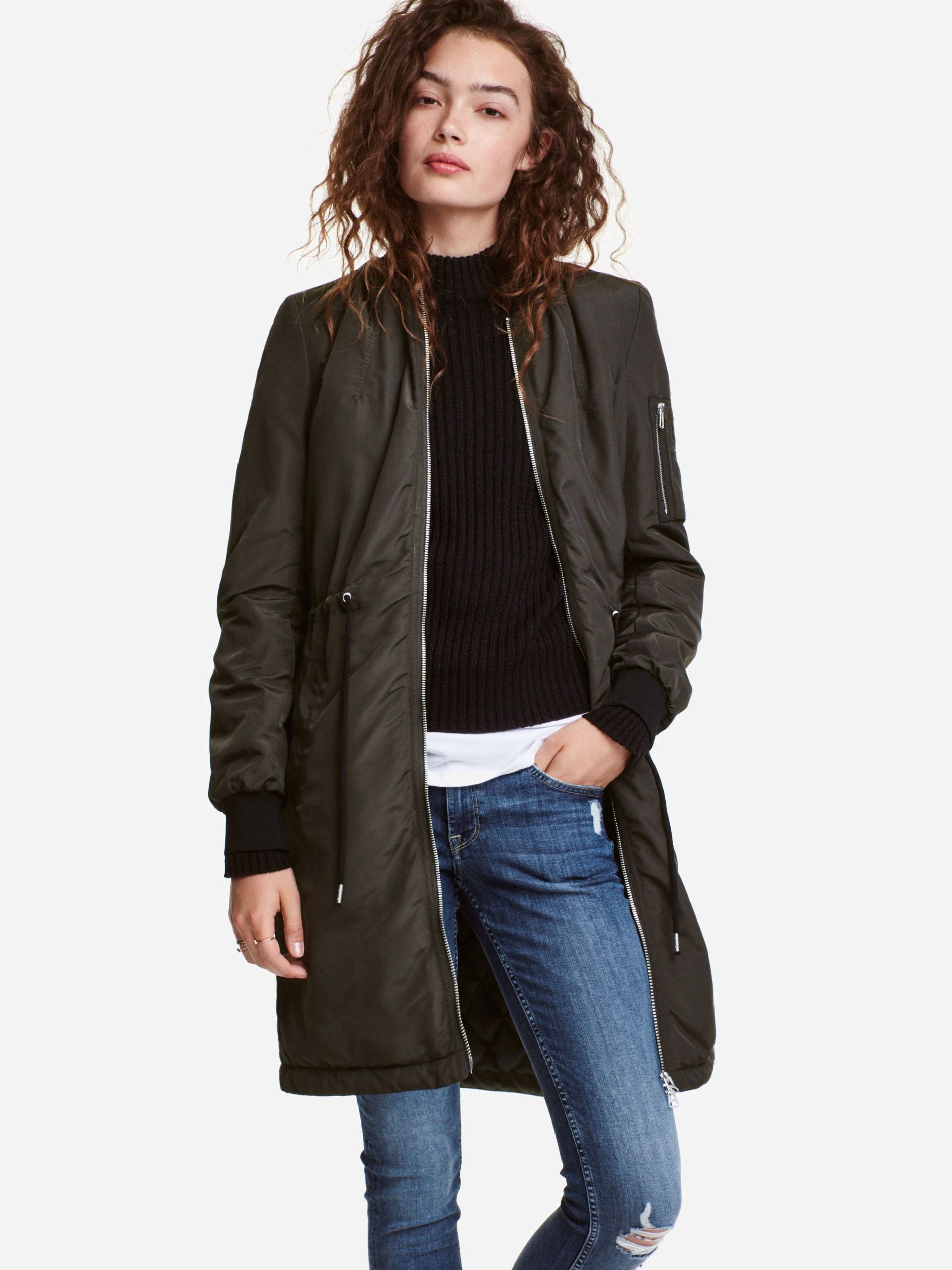 

Куртка H&M XAZ159277JJOV  Темно-зеленая, Куртка H&M XAZ159277JJOV 44 Темно-зеленая