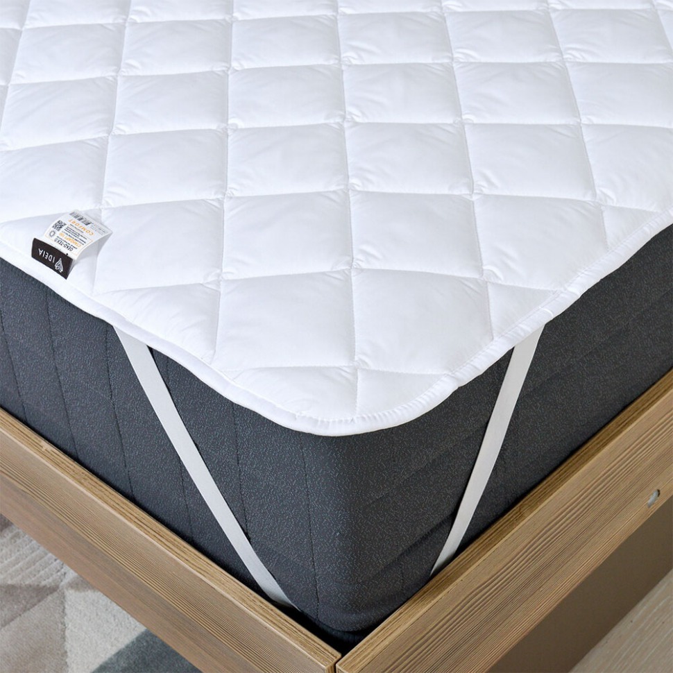 

Наматрасник стеганый с резинками по углам Ideia Comfort 200x200