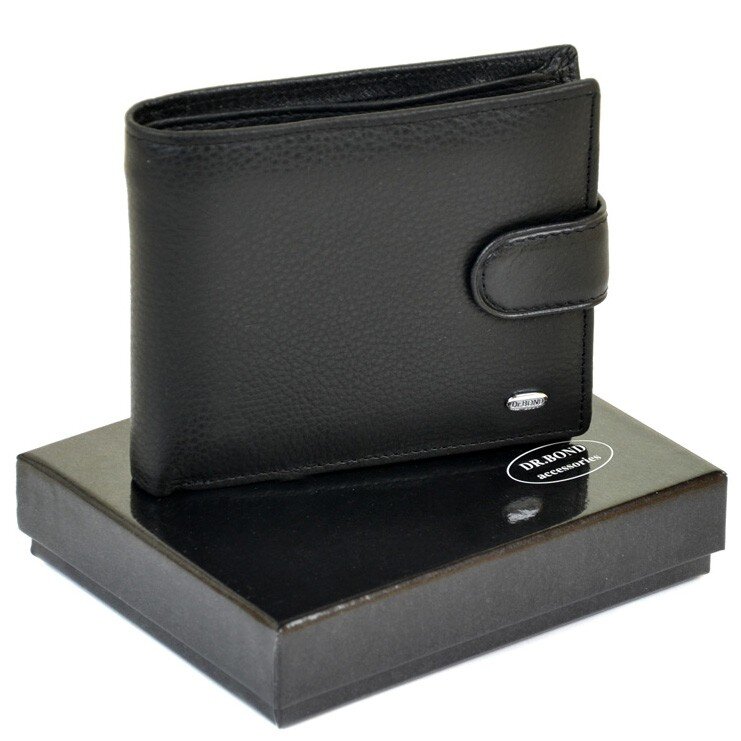 

Кошелек из натуральной кожи Classik DR. BOND M18055-1 black