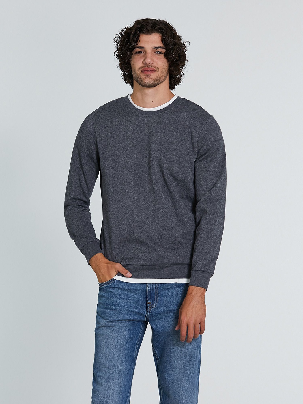 

Свитшот Piazza Italia 67801-4  Синий, Свитшот Piazza Italia 67801-4 2XL Синий