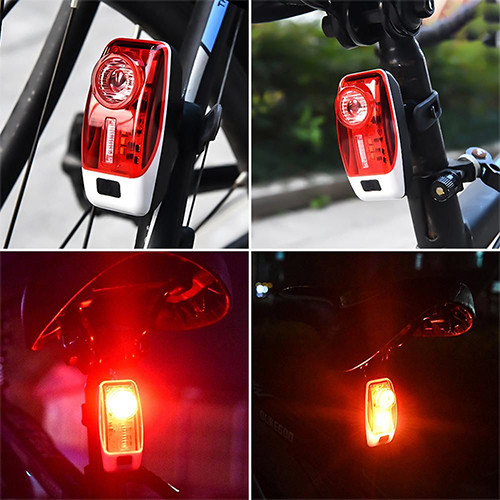 

Велосипедный фонарь задний габаритный XH-207 3 LED, micro USB, встроенный аккумулятор