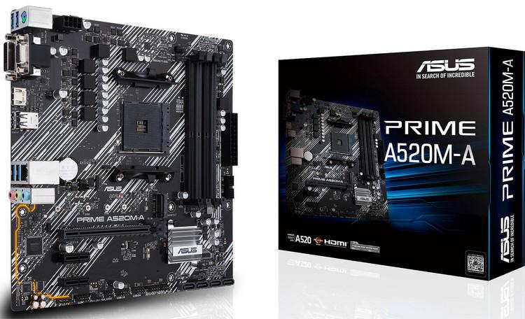 

Материнская плата Asus Prime a520m-a