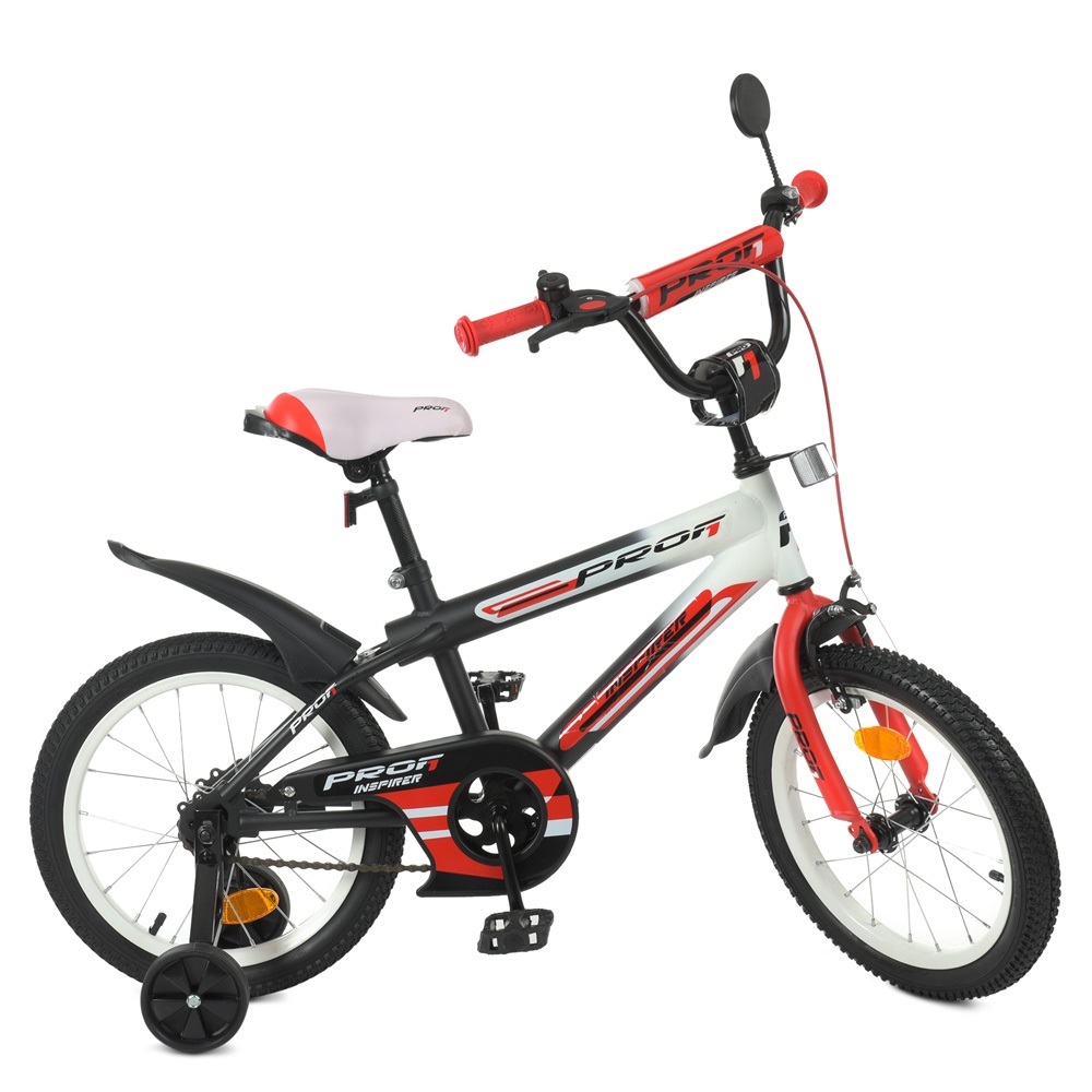 

Велосипед PROFI Inspirer SKD45 18" Y18325 Black / Red / White mat (Y18325)