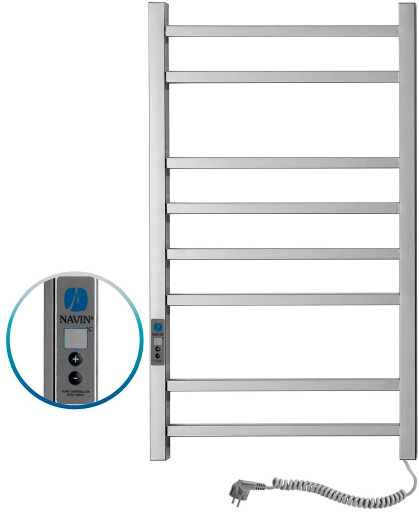 

Полотенцесушитель электрический NAVIN Loft 500х800 Digital (10-043052-5080) правый