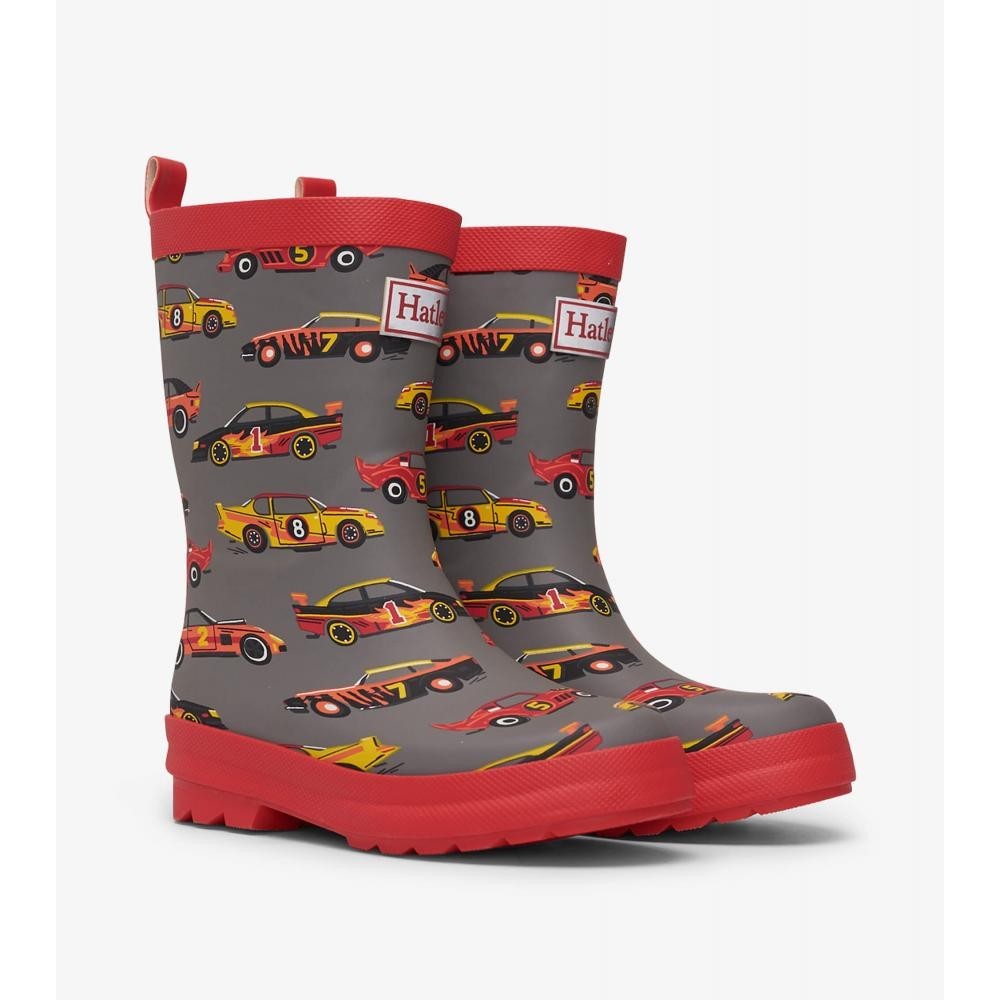 

Гумові чоботи Hatley Classic Race Cars 6 сірий 22 (F21CRK1367)
