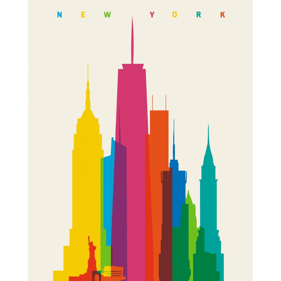 

Картина по номерам "NYC" 40х50 см