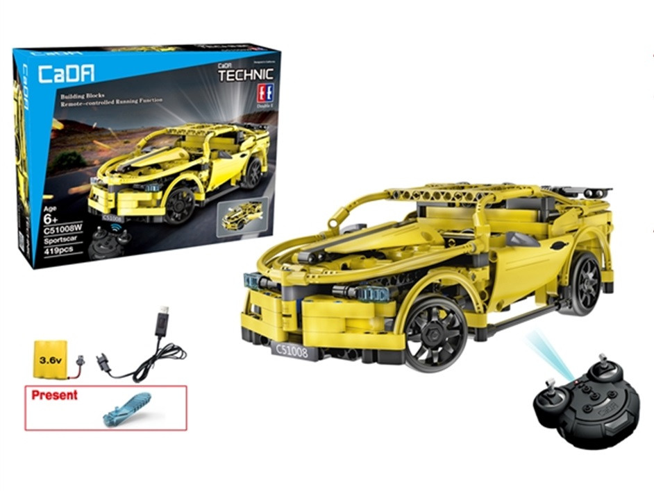 

Конструктор на радиоуправлении CaDA TECHNIC C51008W, 419 деталей