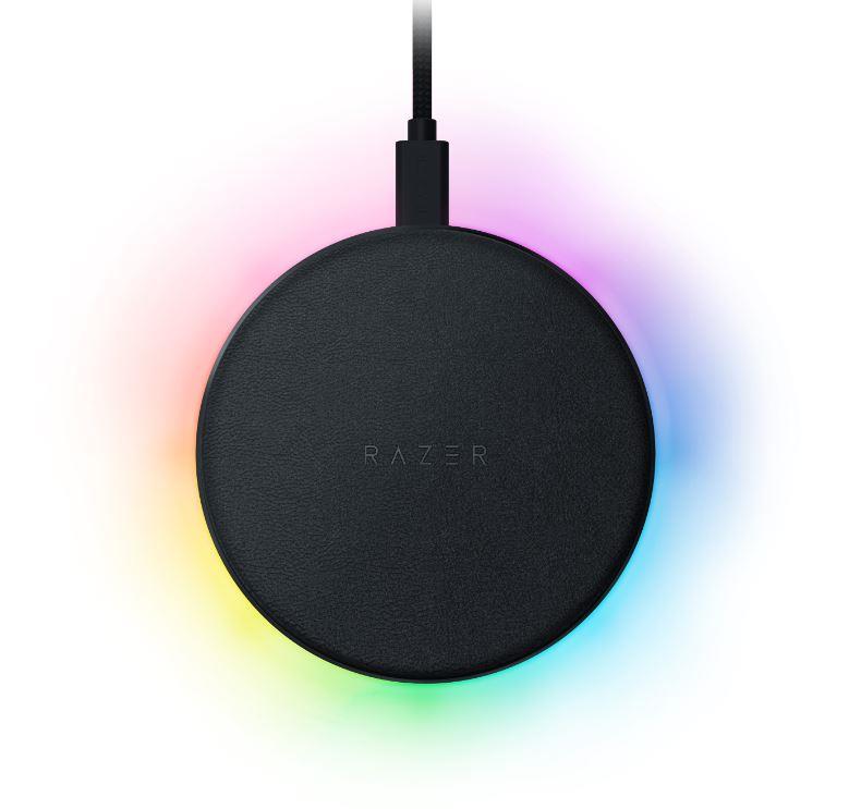 

Беспроводное зарядное устройство Razer Chroma Charging Pad 10W Fast WL Charger RGB Black (RC21-01600100-R371)