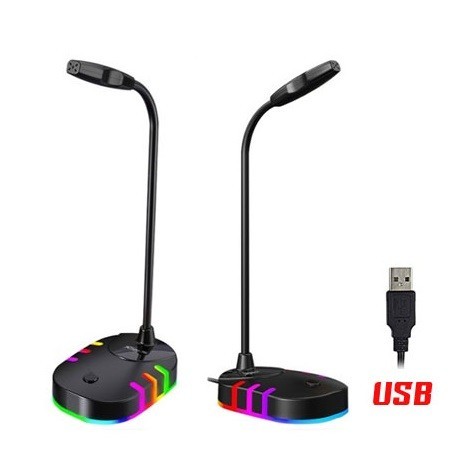 

Игровой микрофон Xtrike Gaming RGB |3.5mm/USB|