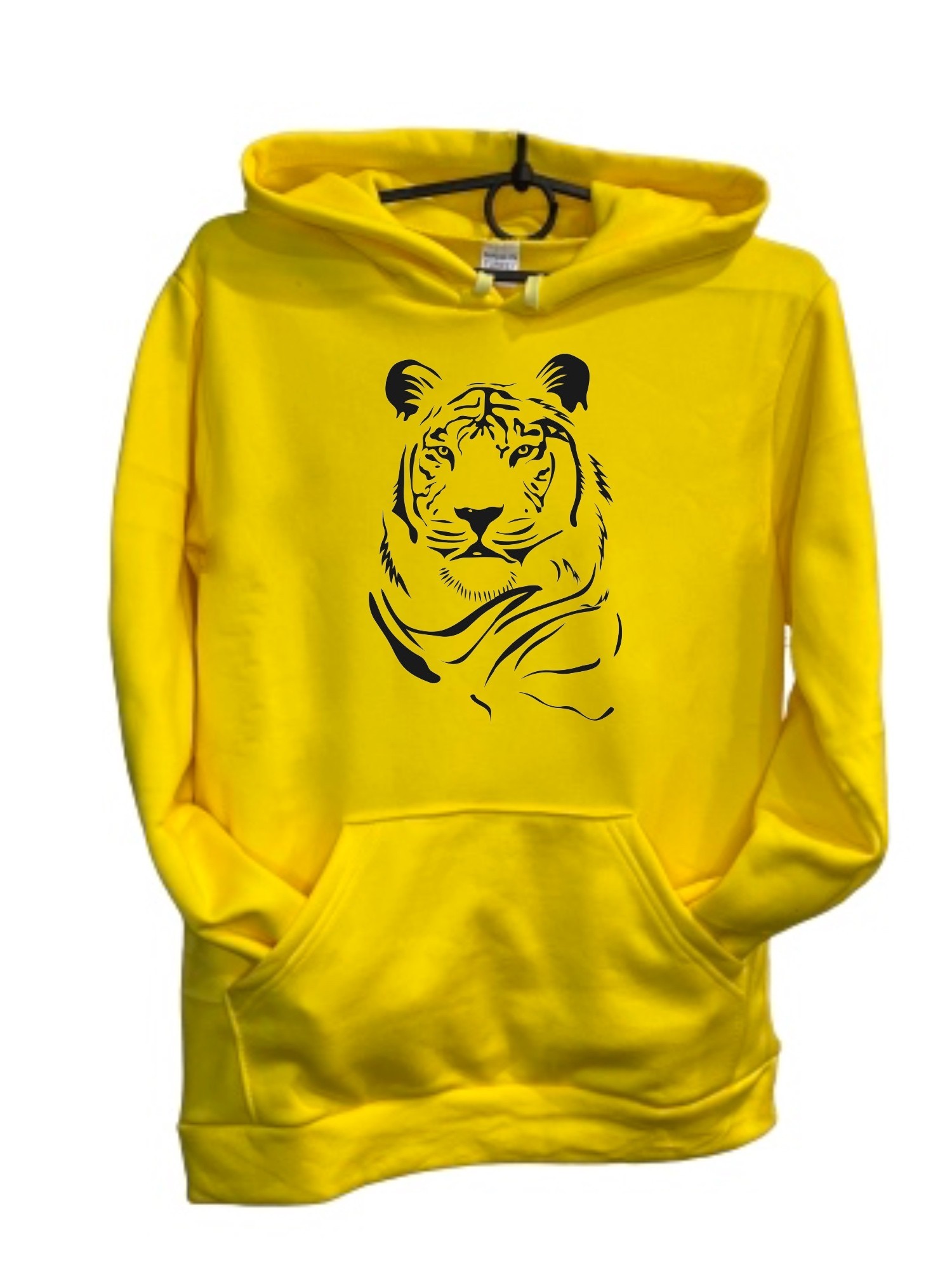 

Худи женское С Тигром  Желтый, Худи женское С Тигром XL Желтый