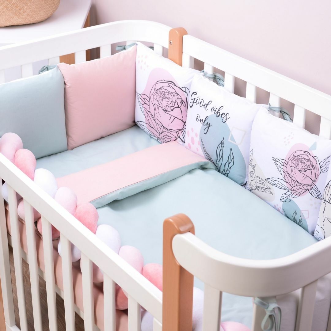 

Постельный комплект в кроватку Baby Veres Good vibes 6 единиц