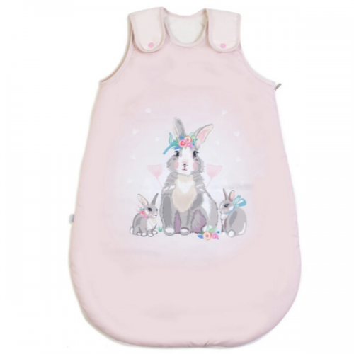 

Спальник для малышей Baby Veres Summer Bunny pink 56-74 см