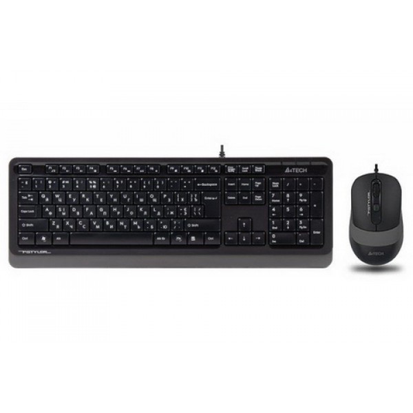 

Комплект (клавиатура, мышь) A4Tech F1010 Black/Grey USB