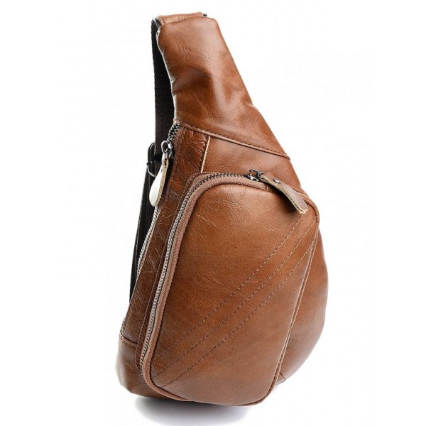 

Сумка-кобура мужская из кожи BagMan WY-8810 Brown