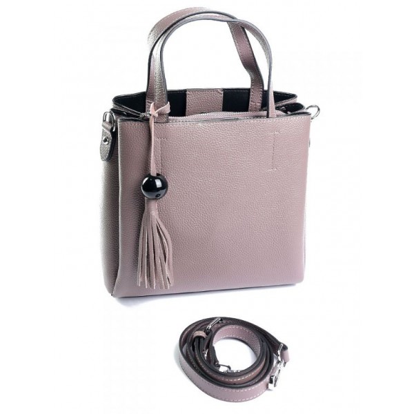 

Женская кожаная сумка небольшая M-Bag 6060 Plum