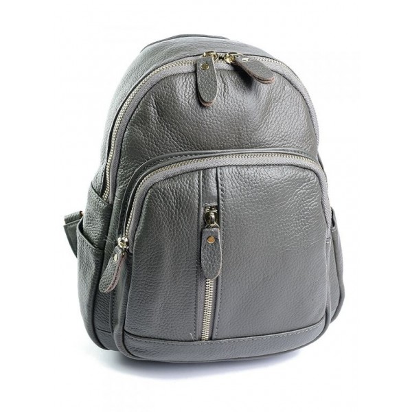 

Рюкзак из натуральной мягкой кожи M-Bag 167 Gray