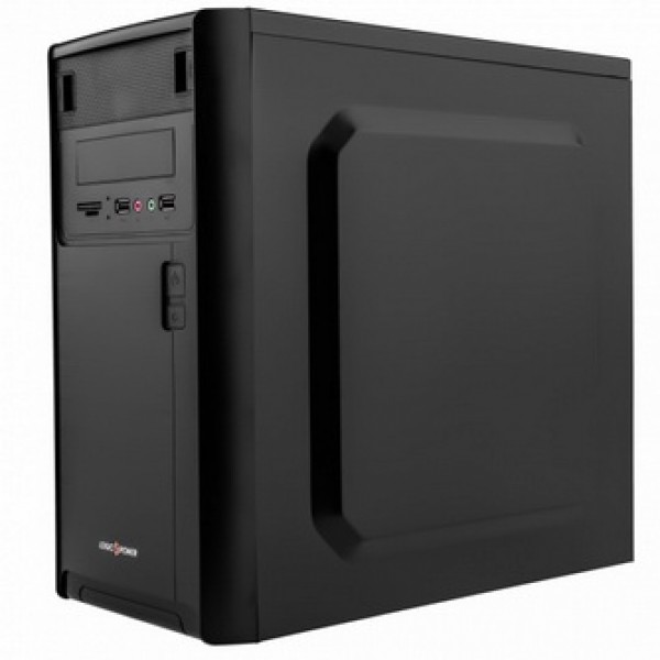 

Корпус Logicpower 6103-400w 8см, 2хUSB2.0, Black