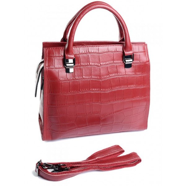 

Сумка женская натуральная кожа M-Bag SL-627 Red